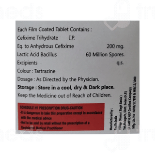 Apocef Lb 200 Mg/60 M Tablet 10