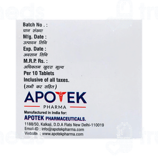 Apocef Lb 200 Mg/60 M Tablet 10