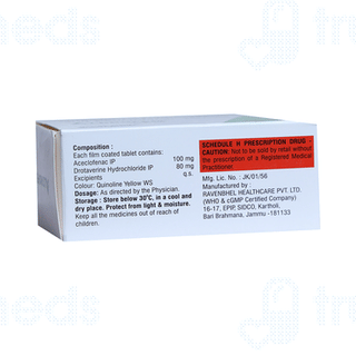 Aldrofem 80/250 MG Tablet 10