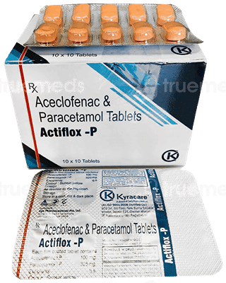 Actiflox P 100/325 Mg Tablet 10