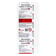 Atocer 20 Mg Tablet 10