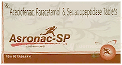 Asronac Sp 100/325/15 Mg Tablet 10 Asronac Sp 100/325/15 Mg Tablet 10