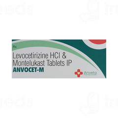 Anvocet M 5/10 MG Tablet 10