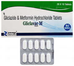 Gliclavac M Tablet 10 Gliclavac M Tablet 10