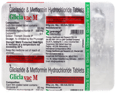 Gliclavac M Tablet 10 Gliclavac M Tablet 10