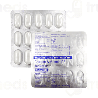 Afdcal 500 Mg/250 IU Tablet 15