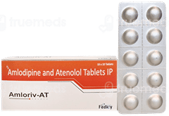 Amloriv At 5/50 Mg Tablet 10