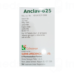 Anclav 625 Tablet 10 Anclav 625 Tablet 10