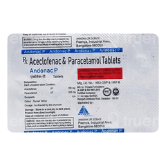 Andonac P 100/325 Mg Tablet 10