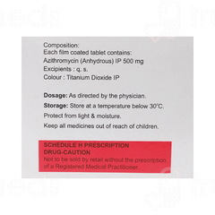 Azifred 500 MG Tablet 3 Azifred 500 MG Tablet 3