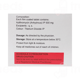 Azifred 500 MG Tablet 3