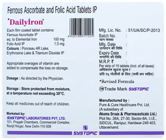 Daily Iron Tablet 15