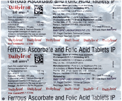 Daily Iron Tablet 15