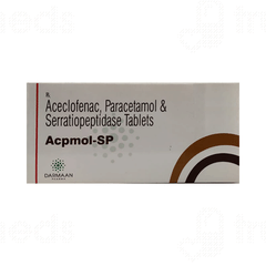 Acpmol Sp 100/325/15 MG Tablet 10