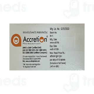 Acrecet Lm 5/10 MG Tablet 10