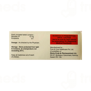 Baclolyf 10 MG Tablet 10