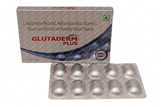 Glutaderm Plus Tablet 10