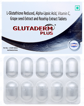 Glutaderm Plus Tablet 10