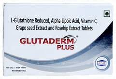 Glutaderm Plus Tablet 10 Glutaderm Plus Tablet 10