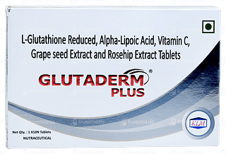 Glutaderm Plus Tablet 10