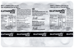 Glutaderm Plus Tablet 10 Glutaderm Plus Tablet 10