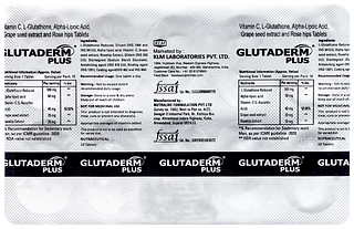 Glutaderm Plus Tablet 10