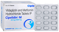 Cipvildin M 50mg/500mg Tablet 15