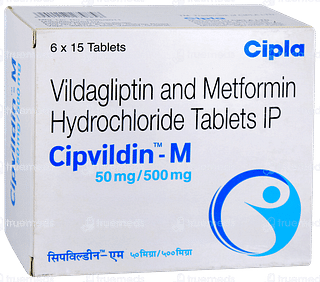 Cipvildin M 50mg/500mg Tablet 15