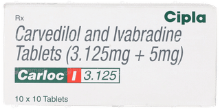 Carloc I 3.125 Tablet 10