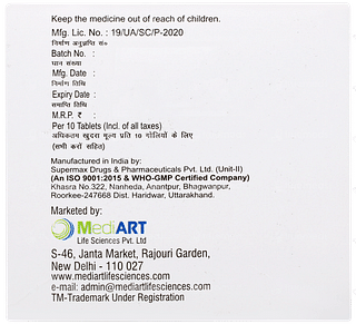 Ketoart Tablet 10