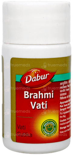 Dabur Brahmi Vati Tablet 40 Dabur Brahmi Vati Tablet 40