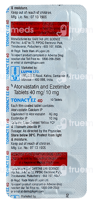 Tonact Ez 40 Tablet 10