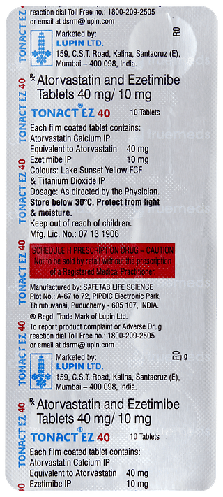 Tonact Ez 40 Tablet 10