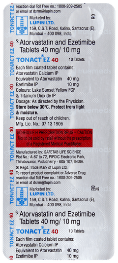 Tonact Ez 40 Tablet 10