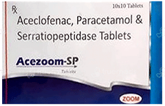 Acezoom Sp 100/325/15 Mg Tablet 10