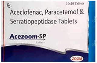 Acezoom Sp 100/325/15 Mg Tablet 10