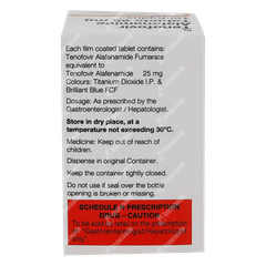 Tenfoplus 25 MG Tablet 30