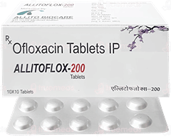 Allitoflox 200 Mg Tablet 10