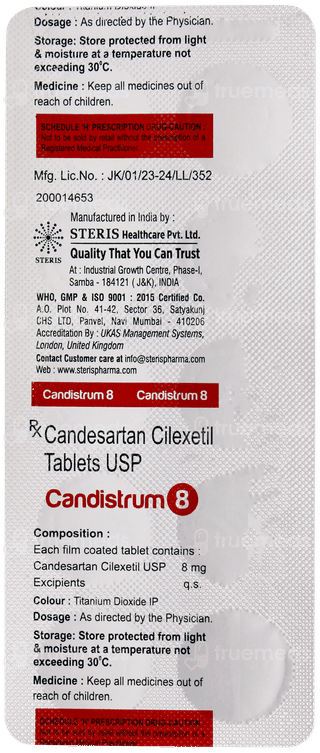 Candistrum 8 Tablet 10