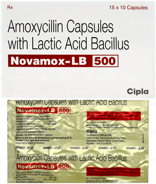 Novamox Lb 500 Capsule 10