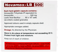 Novamox Lb 500 Capsule 10 Novamox Lb 500 Capsule 10
