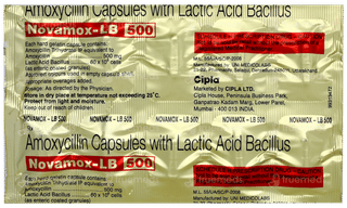 Novamox Lb 500 Capsule 10