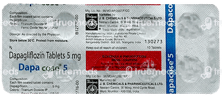 Dapacose 5 MG Tablet 10