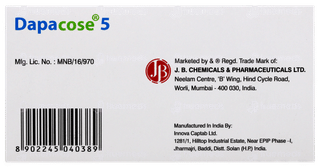 Dapacose 5 Tablet 10