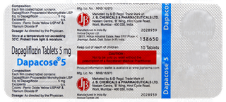 Dapacose 5 Tablet 10