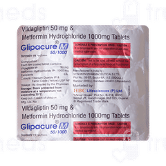Glipacure M 50/1000 Tablet 15
