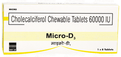 Micro D3 Chewable Tablet 8 Micro D3 Chewable Tablet 8