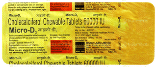 Micro D3 Chewable Tablet 8