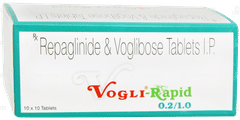 Vogli Rapid 0.2/1.0 Tablet 10 Vogli Rapid 0.2/1.0 Tablet 10
