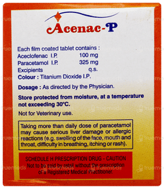 Acenac P Tablet 15